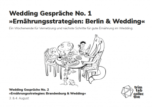 Wedding Gespräch No.1 "Ernährungsstrategien: Berlin & Wedding"