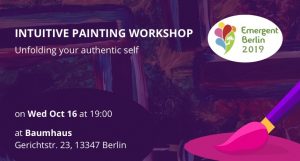 Intuitive Painting Workshop at Emergent Berlin Festival 2019