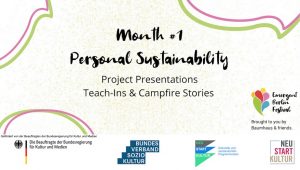 Emergent Berlin 2021 - Personal Sustainability (presentations and teach-ins + ) @ Panke e.V.